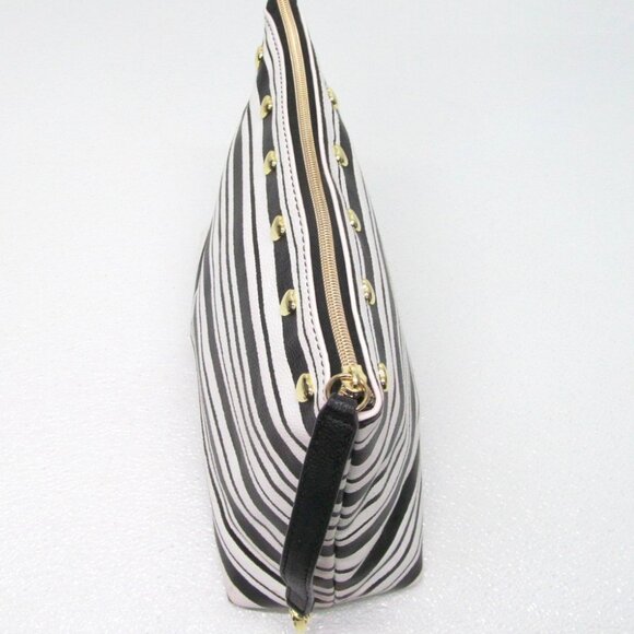 Betsey Johnson Wristlet Wallet Striped - Picture 2 of 7